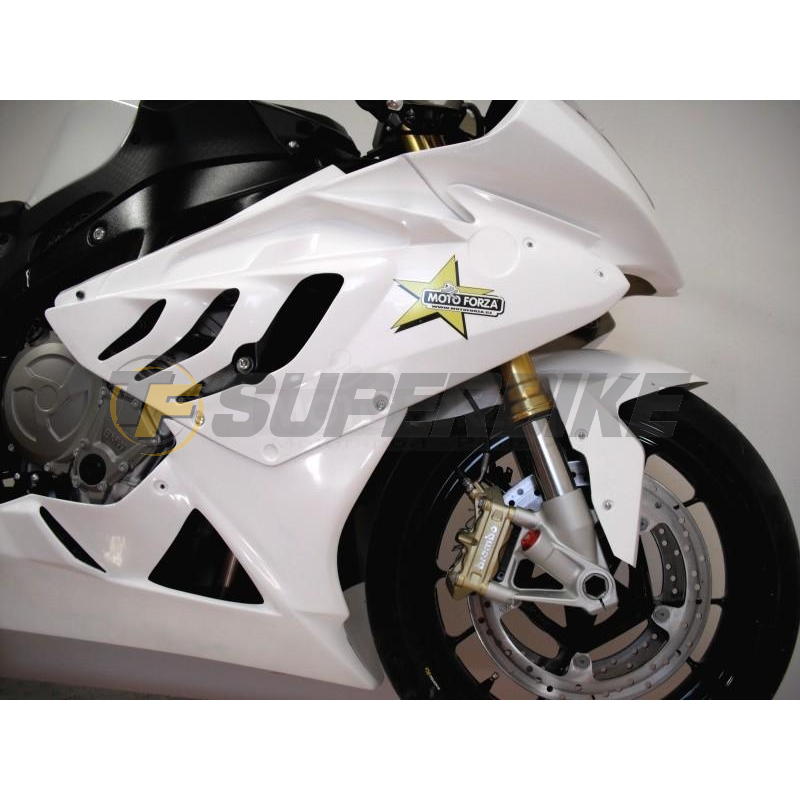 Carenado de fibra BMW S1000RR 2009-2011 SBK 6 piezas colín racing