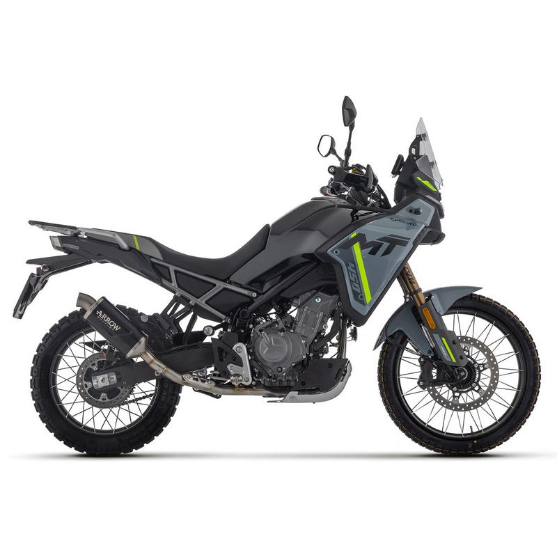 Escape Indy Race EVO aluminio Dark CF MOTO 450 MT 2025