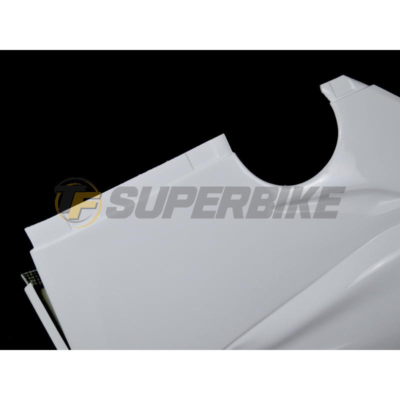 Carenado de fibra Ducati Panigale V4 / V4S / V4R 2018-2022 escape racing y frontal sin soporte alas