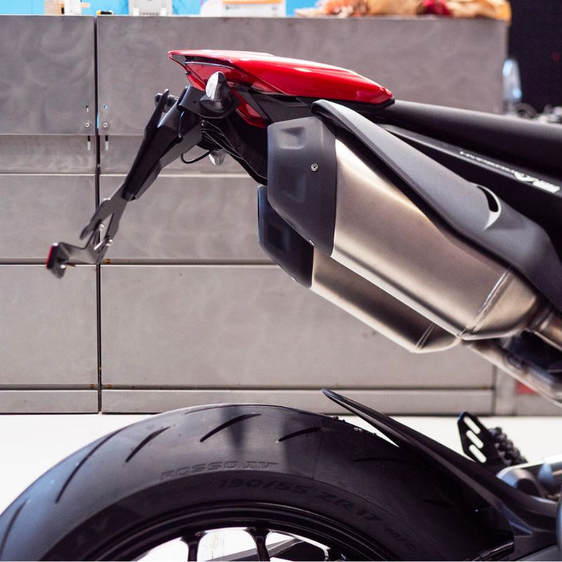 Porta matrícula Ducati Hypermotard V2 2026
