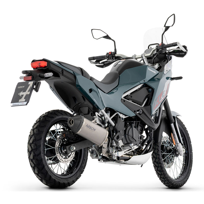Escape Explorer titanio Kawasaki KLE 500 2026