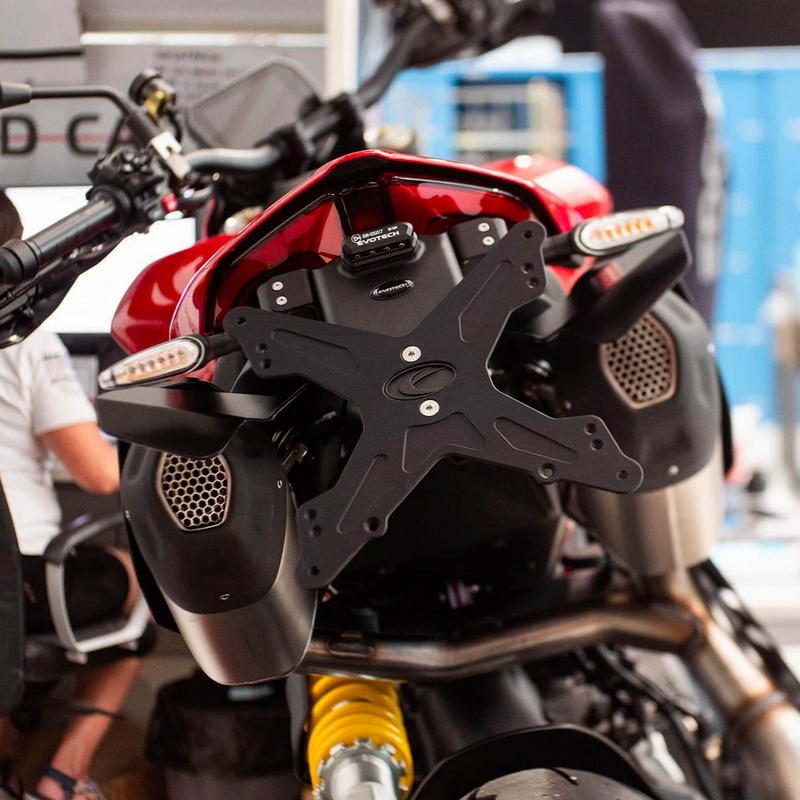Porta matrícula Ducati Hypermotard V2 2026