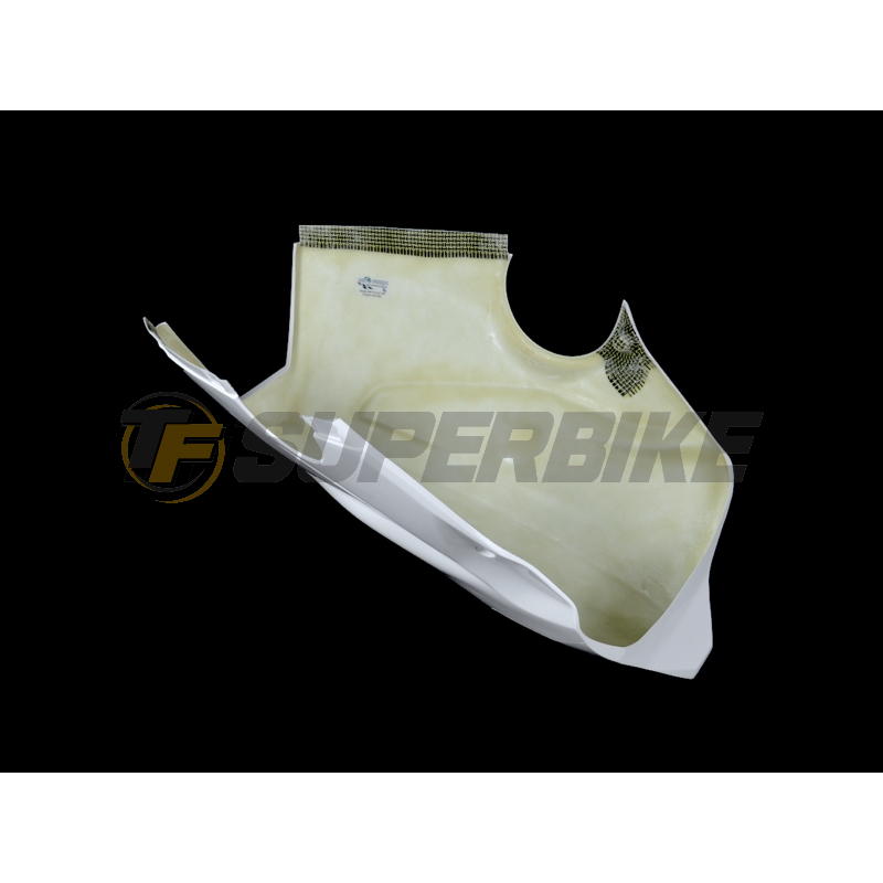 Carenado de fibra Ducati Panigale V4 / V4S / V4R 2018-2022 escape racing y frontal sin soporte alas