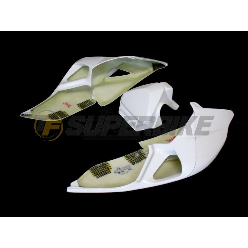 Carenado de fibra Ducati Panigale 899 / 1199 asiento original y escape Termignoni