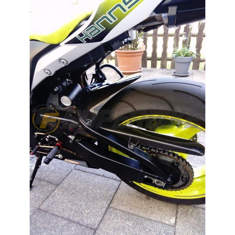 Guardabarros trasero fibra carbono Honda CBR600RR 2007-2025