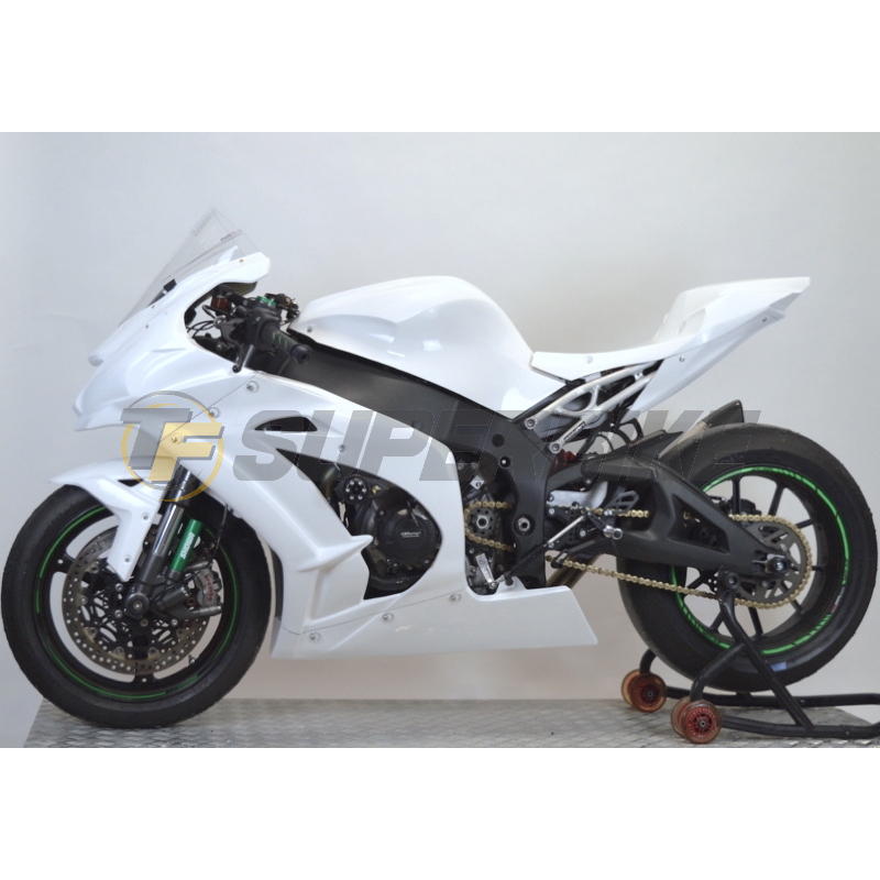 Carenado de fibra Kawasaki ZX-10R 2016-2020 5 piezas colín racing