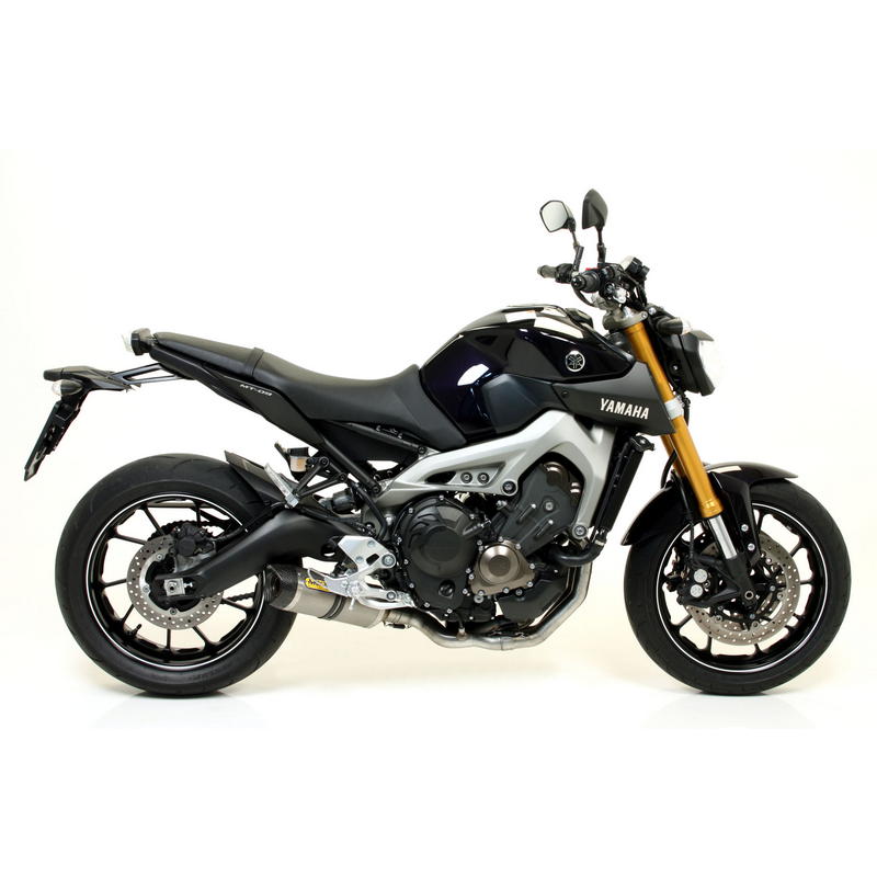 Escape Thunder titanio fondo carbono Yamaha MT-09 / Tracer 900 / GT 2013-2020