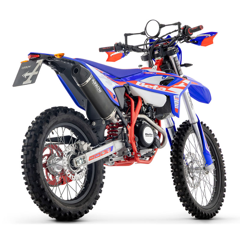 Escape Icon aluminio Dark Beta RR 125 4T E5 Enduro / Motard 2024-2025