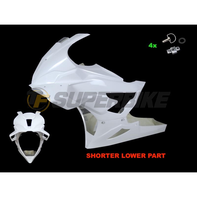 Kit transformación frontal BMW S1000RR 2019-2024 a BMW S1000RR 2025+ quilla corta