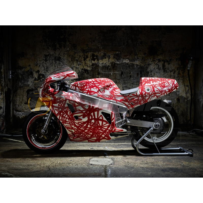 Colín con cubre depósito fibra Bimota YB8 / YB8 Furano 1991-1993