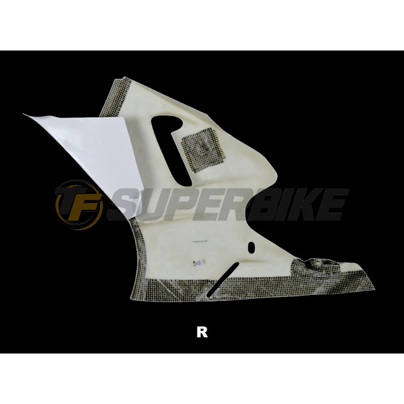 Carenado de fibra Kawasaki ZX-12R 2000-2001 colín racing