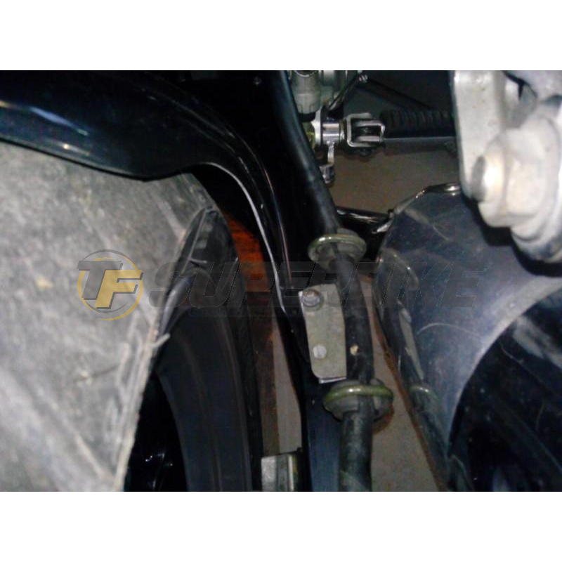 Guardabarros trasero fibra vidrio Kawasaki Z750 2003-2014