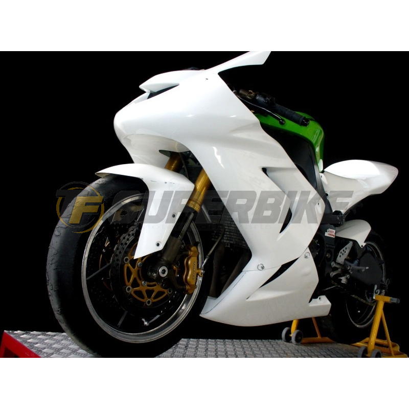 Guardabarros delantero fibra vidrio Kawasaki ZX-10R 2004-2005
