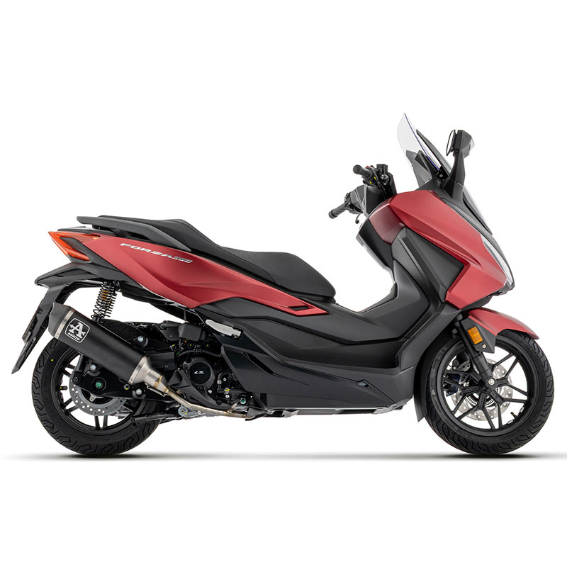 Kit completo con escape Race-Tech aluminio Dark Honda Forza 350 2025-2026