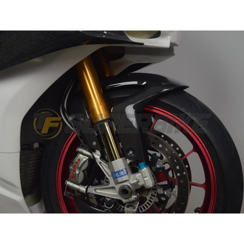 Guardabarros delantero fibra carbono Aprilia RSV4 / Tuono V4 2021-2024