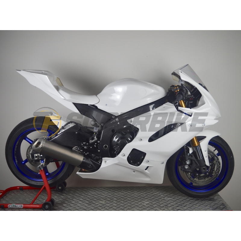 Carenado de fibra Yamaha R6 2017-2025 quilla escape original