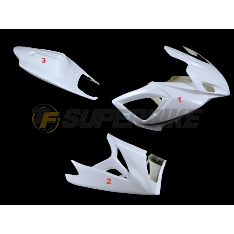 Carenado de fibra Suzuki GSX-R 600 / GSX-R 750 2006-2007 colín asiento original