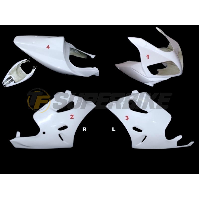 Carenado de fibra Street Suzuki SV 650 N / S / SV 1000 2003-2015