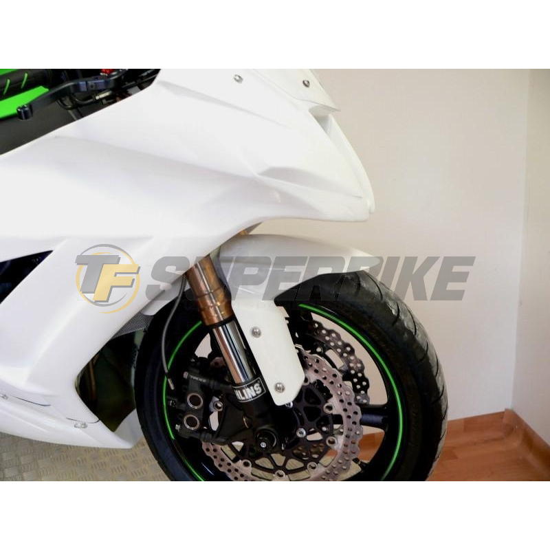 Carenado de fibra Kawasaki ZX-10R 2011-2015 3 piezas colín racing