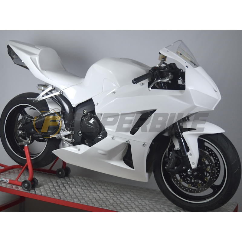 Carenado de fibra Honda CBR600RR 2013-2018 versión HRC colín racing