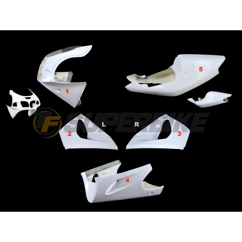 Carenado de fibra Street Kawasaki ZX-7R 1996-2003
