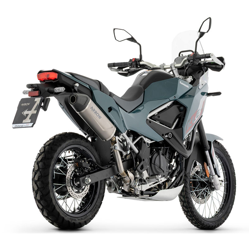 Escape Indy Race Evo titanio Kawasaki KLE 500 2026