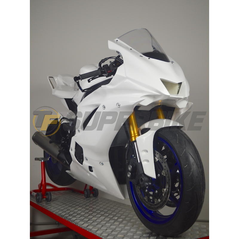 Carenado de fibra Yamaha R6 2017-2025 quilla escape original