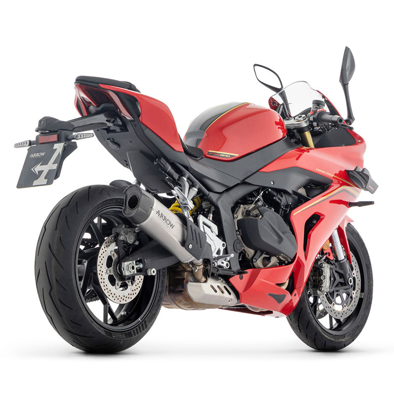 Escape Indy Race Evo titanio QJ Motor SRK800RR E5 2025