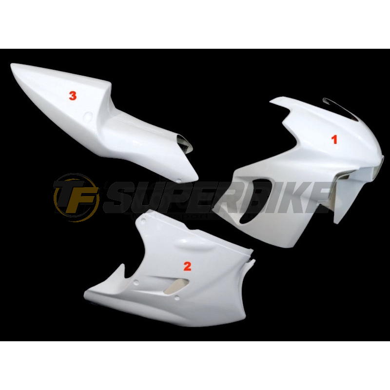 Carenado de fibra Honda CBR600S 2001-2002