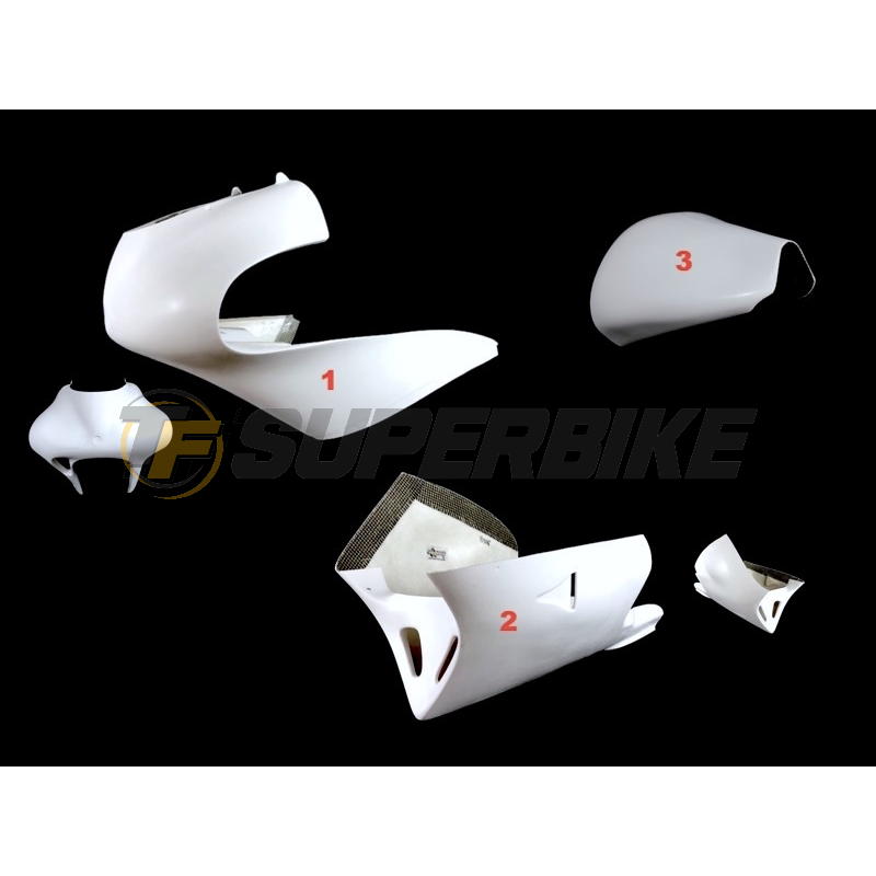 Carenado de fibra Aprilia RS 125 R GP 2000 Locatelli