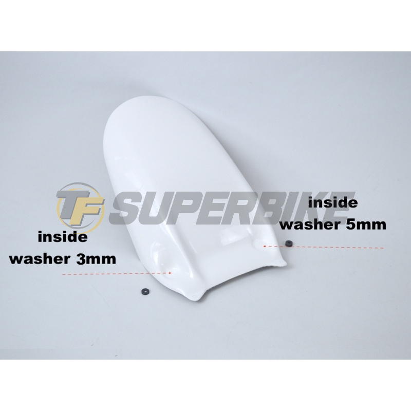 Guardabarros trasero fibra Aprilia RSV 1000 R Mille Factory 2004-2009 / Tuono 1000 2006-2010