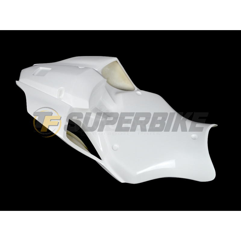 Carenado de fibra Yamaha R6 2017-2025 paso rueda negro