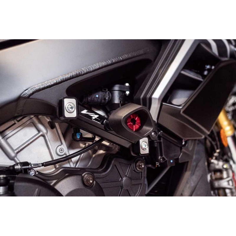 Protectores anti caída anti shock Street Defender Aprilia Tuono V4 2011-2025