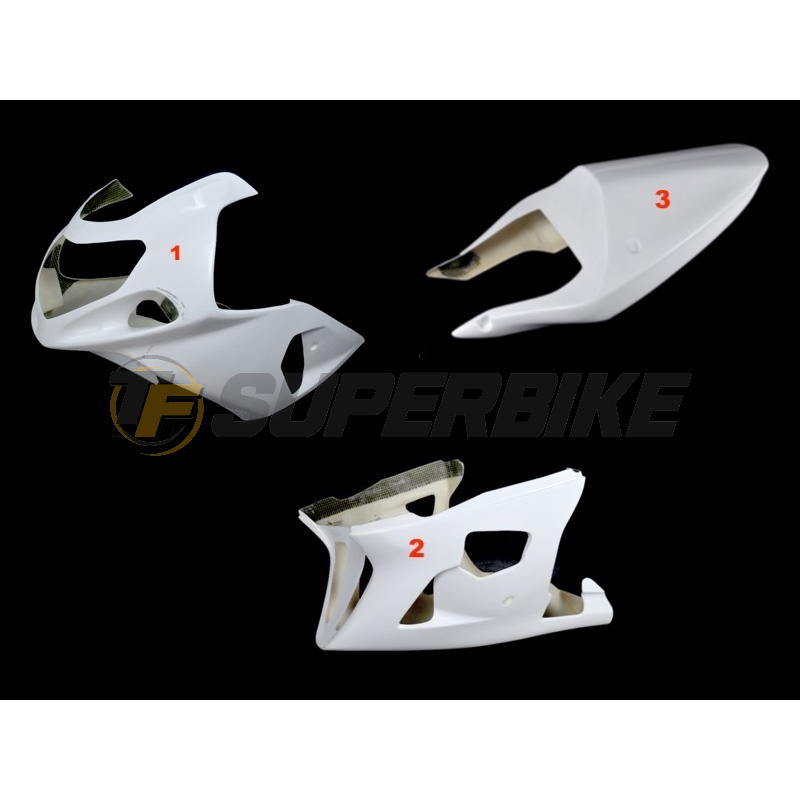 Carenado de fibra Street Suzuki GSX-R 600 2001-2003 / GSX-R 750 2000-2003