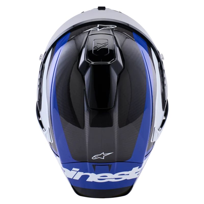 Casco Alpinestars Supertech R10 Arius negro-blanco-azul
