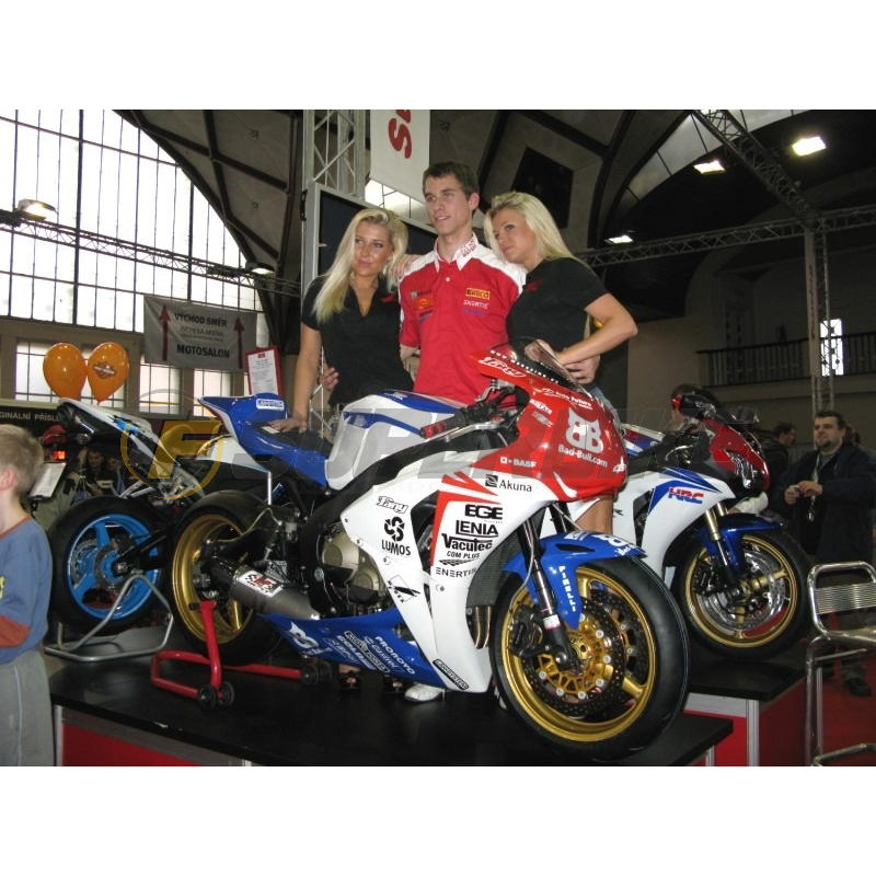 Carenado de fibra Honda CBR1000RR 2008-2011 colín racing