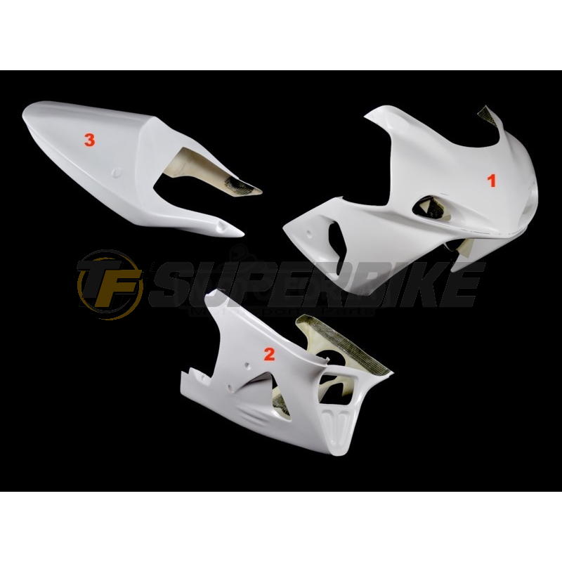 Carenado de fibra Suzuki GSX-R 1000 2000-2002 colín asiento original