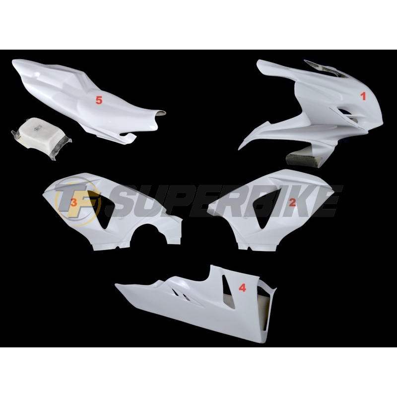 Carenado de fibra Suzuki GSX-R 1000 2009-2016 colín racing
