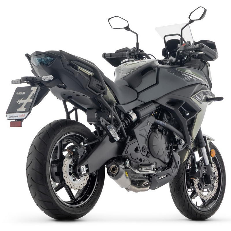 Sistema completo escape Racing X-Kone Nichrom Kawasaki Versys 650 2025-2026