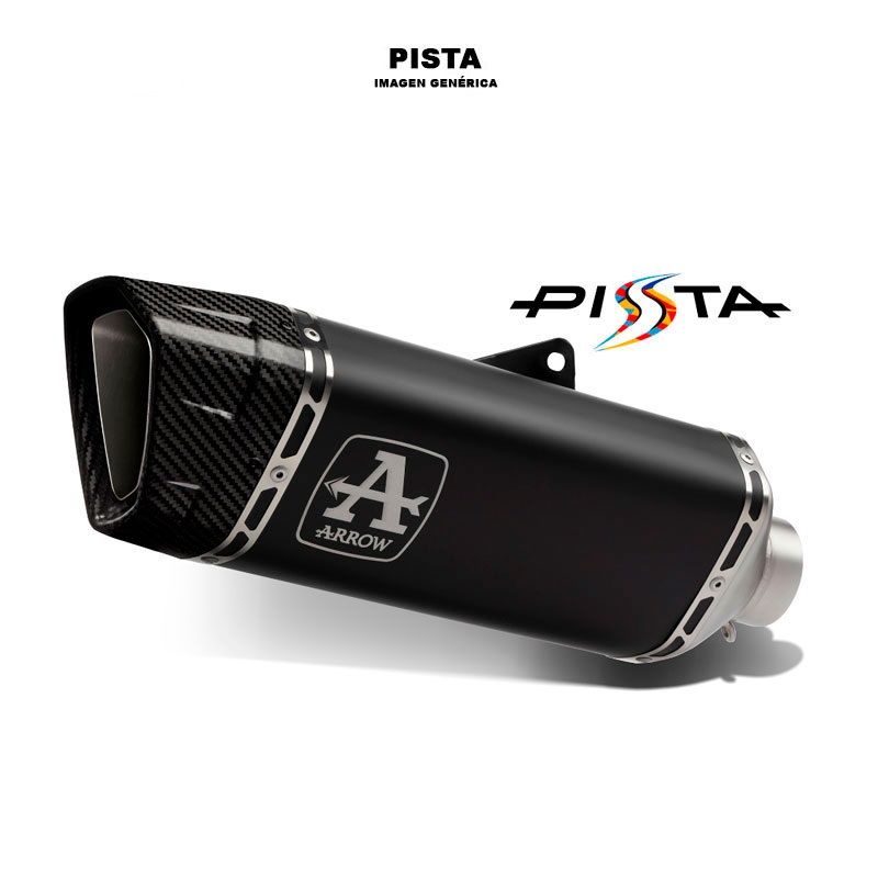 Escape Pista titanio Dark homologado Honda CB 750 Hornet 2023-2024