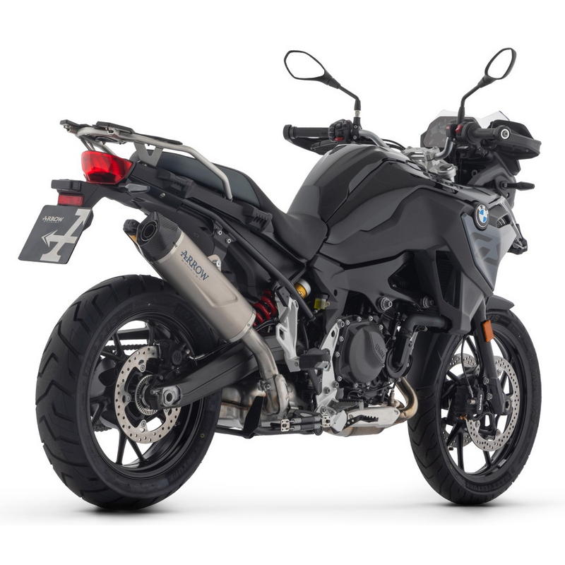 Escape Indy-Race titanio fondo carbono BMW F800GS / F900GS / Adventure 2024-2025