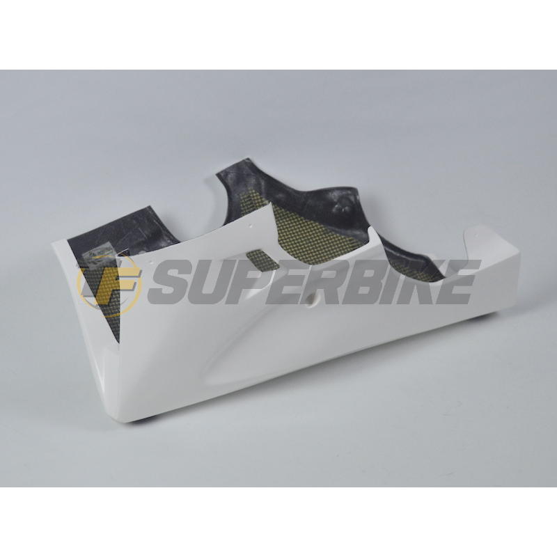 Carenado de fibra Yamaha R6 2017-2025 paso rueda negro